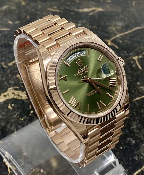 rolex day date gold gewicht|Rolex Day-Date 40 228235.